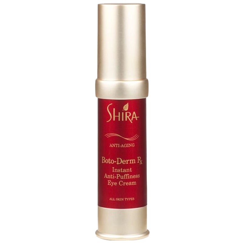 Shira BotoDerm Rx Instant AntiPuffiness Eye Cream for Wrinkles Dark Circles Eye Bags Fine Lines Anti Aging And TiredLooking Eyes 22 oz