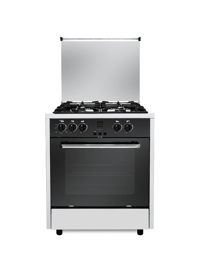 Fresh Professional Control Gas Cooker 65 x 60 - 4 Burners Black
