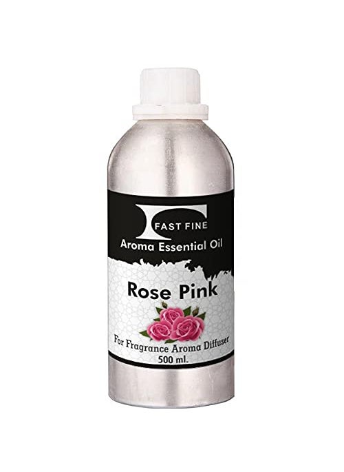 Fast Fine Fast Fine Portable Room Air Purifier Aroma Diffuser or Humidifier Revitalizer with Rose Pink Aroma Essential Diffuser Oil 500ML  - Image 3