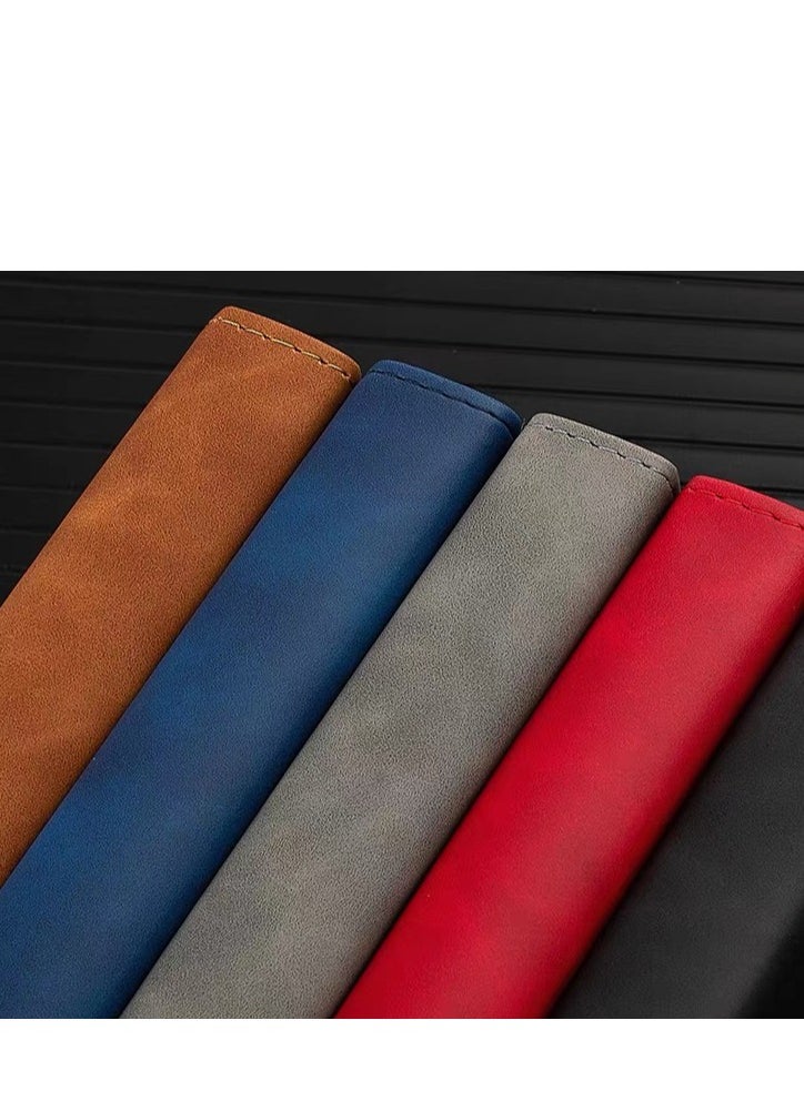 LYNLYN Refillable Writing Journals Notebook,A5 Ruled Magnetic Faux Leather Hardcover Notebook for Men and Women, Great Gift for Business School Travel Personal  - Image 5