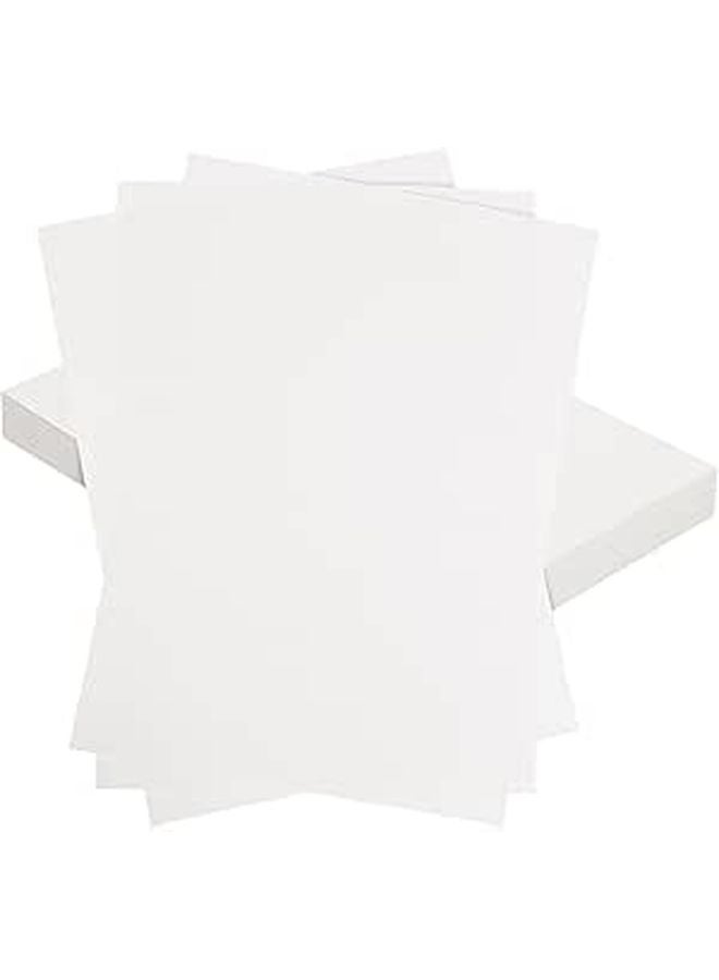 COHEALI ورق طابعة A4 180 غرام 100 ورقة كريمي لب الخشب متعدد الأغراض للنسخ والكتابة مستلزمات مكتبية - Image 1