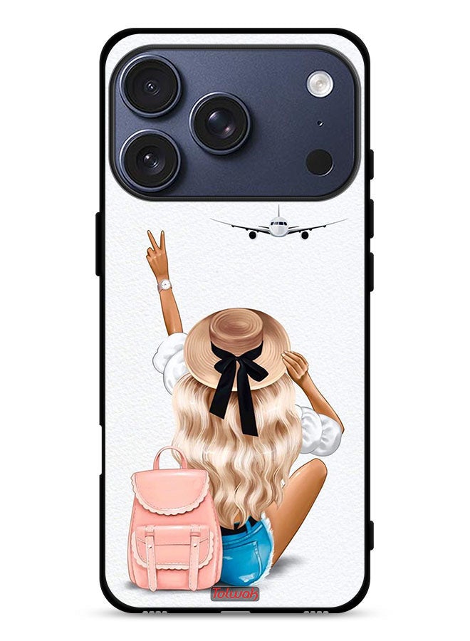 Tolwak Apple iPhone 17 Pro Protective Case Cover Girl Love Travel - Image 1