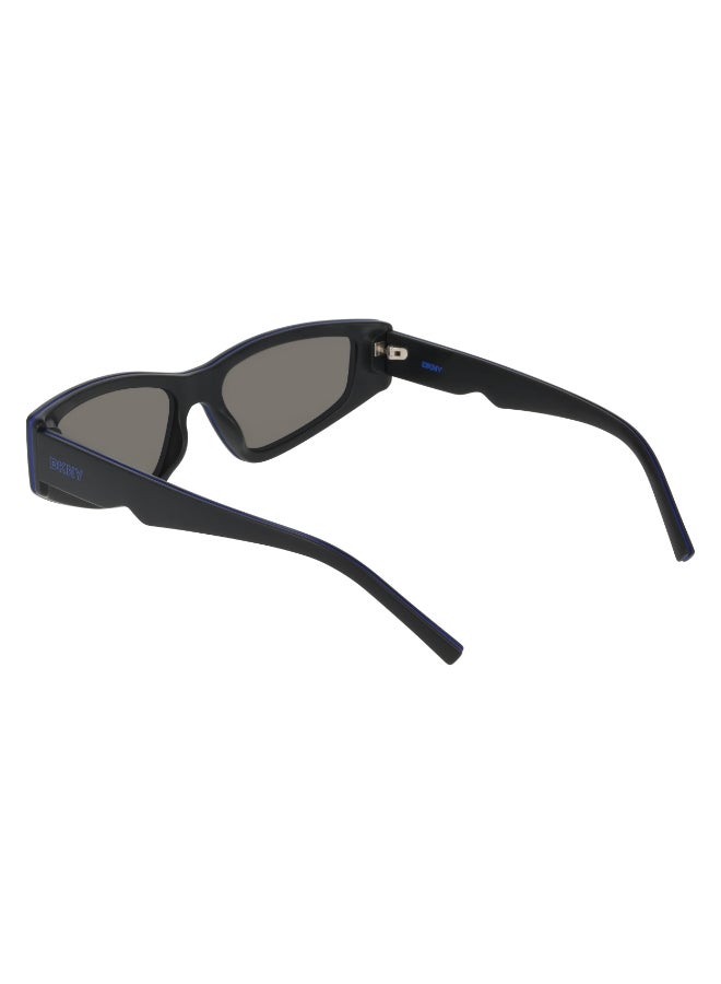 DKNY FULL RIM INJECTED DKNY SUN DK560S 5517 (004) BLACK/BLUE MIRROR - Image 5