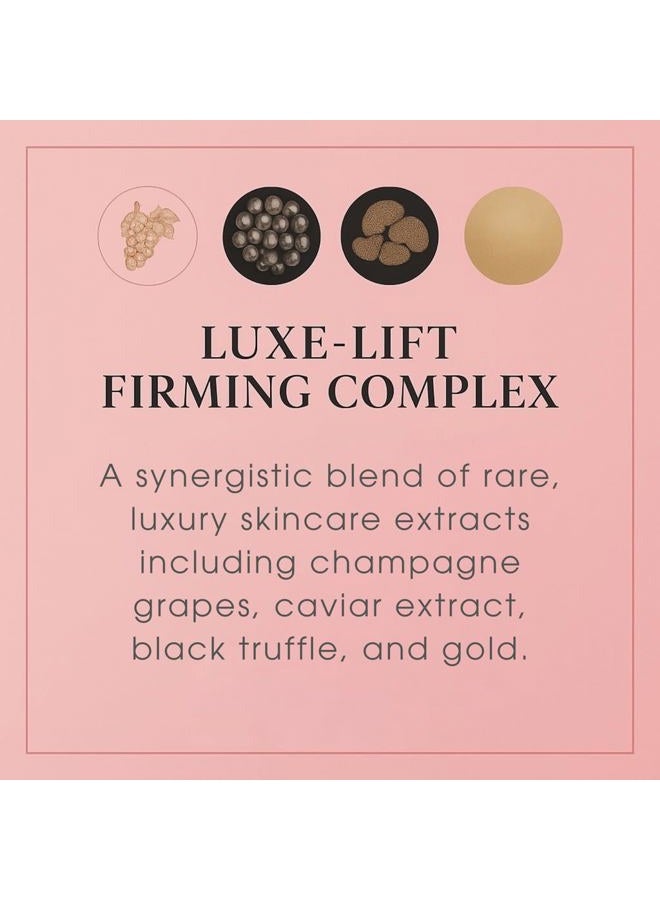 Consult Beaute Champagne Beaute Lift Firming Concentrate - Anti-Aging Serum - Helps Lift and Support Slack, Sagging Skin - Algae Extract - Caviar Extract - Colloidal Gold - 2 oz. - Image 4