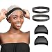 STUDIO LIMITED Flexible Silicone Non Slip Wig Band for Wigs, Sports & Yoga, Unisex, Black - 1 Count (Pack of 1) - Image 2