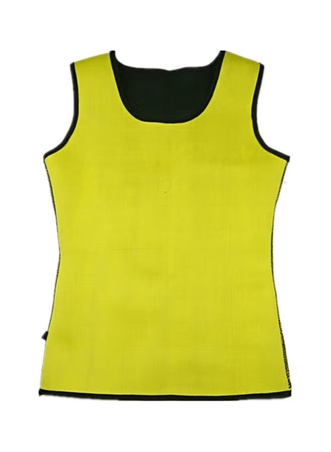 Generic Men Hot Neoprene Waist Trainer Vest Workout Sauna Suit Smooth Zipper Tank Top Weight Loss Corset Body Shaper Gym Sweat Shirt - Image 3