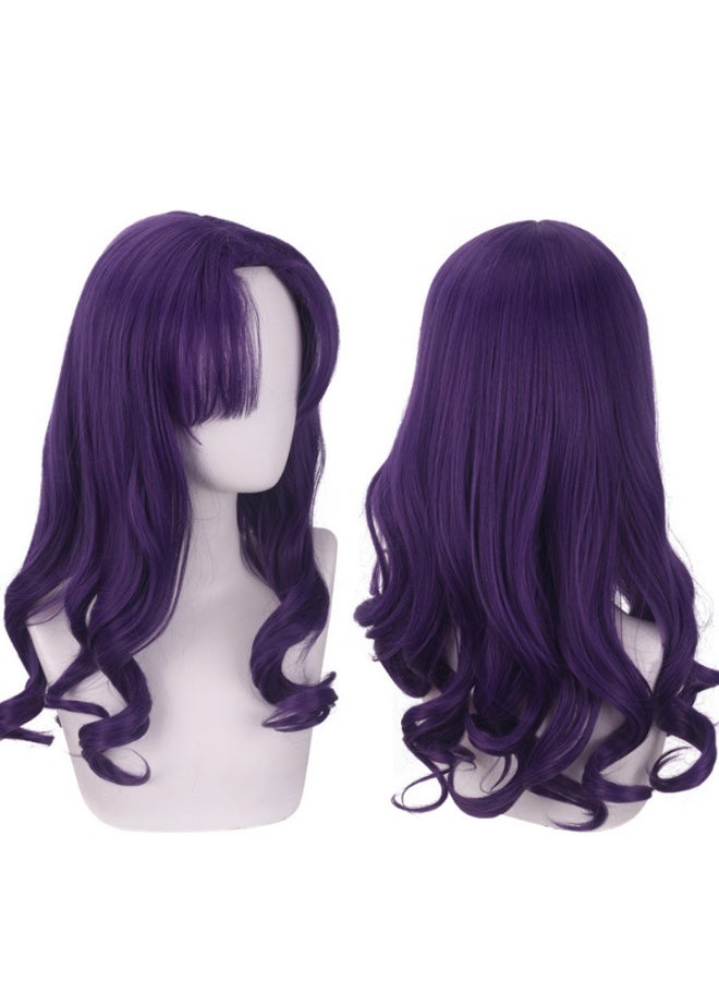 Generic Misato Katsuragi Cosplay Wig Purple Gecheng Meili 