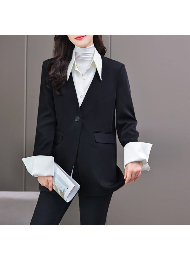 Shougu New Fashionable Casual Ms Suit Blazer - Image 4