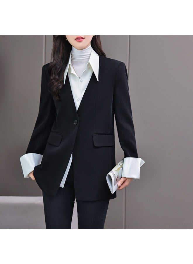 Shougu New Fashionable Casual Ms Suit Blazer - Image 2