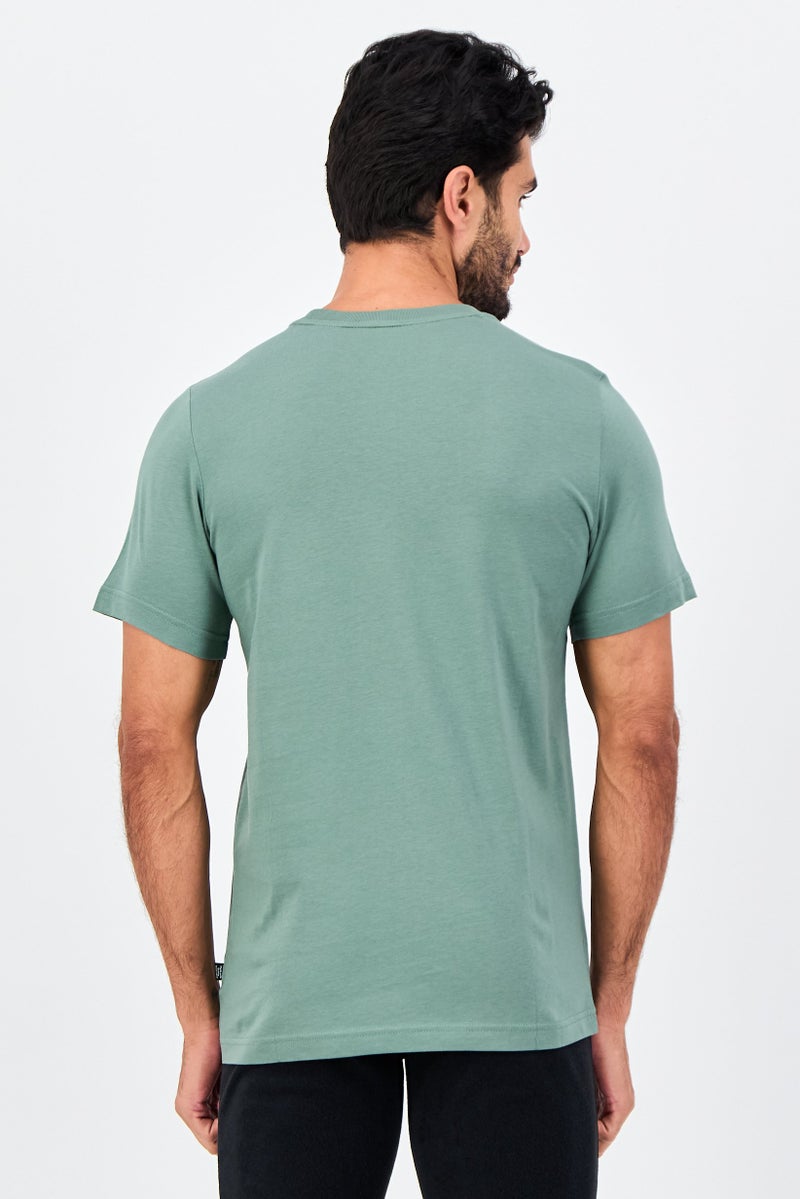 PUMA Men Sportswear Fit Short Sleeve Outdoor T-Shirt, Sage - Image 3
