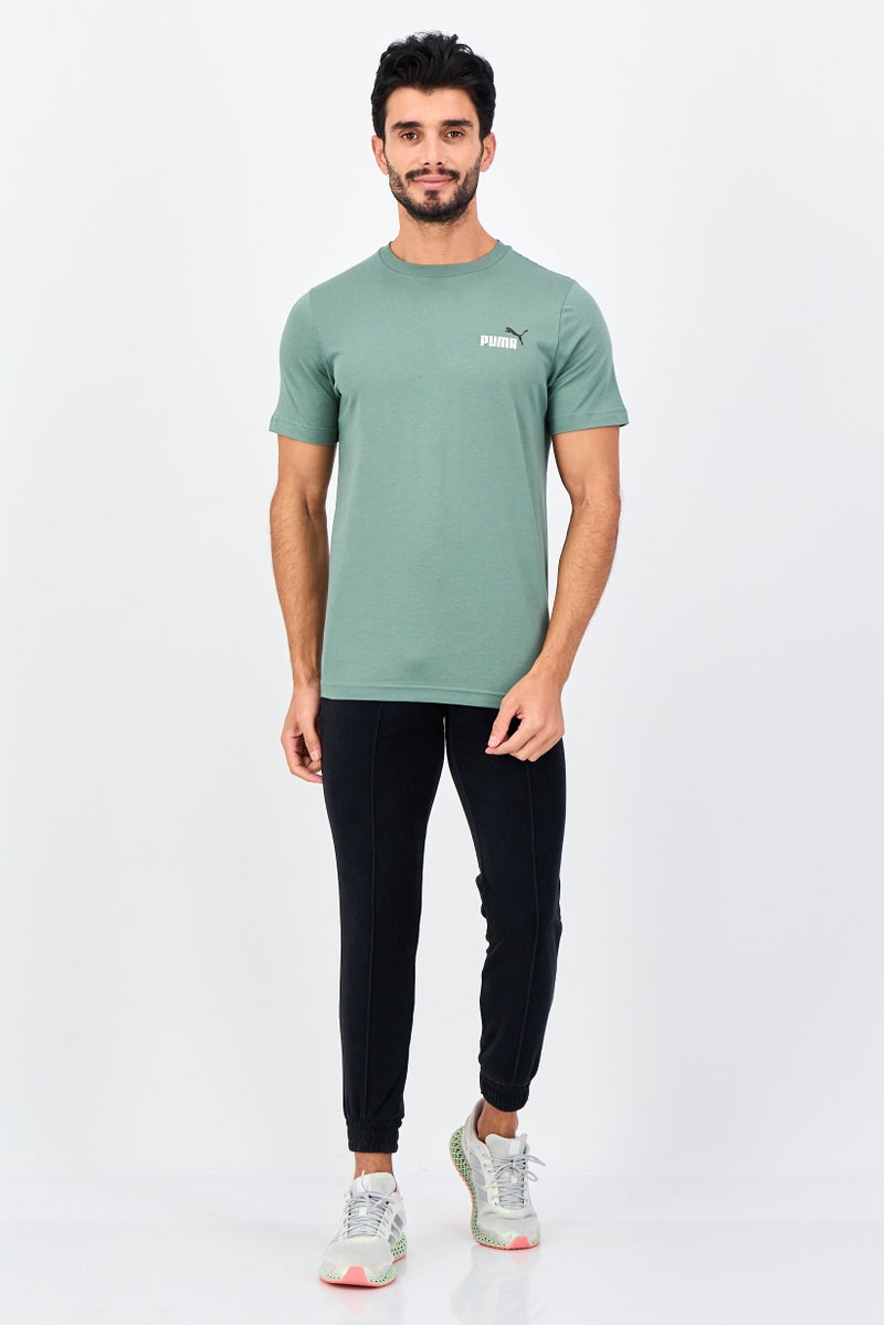 PUMA Men Sportswear Fit Short Sleeve Outdoor T-Shirt, Sage - Image 4