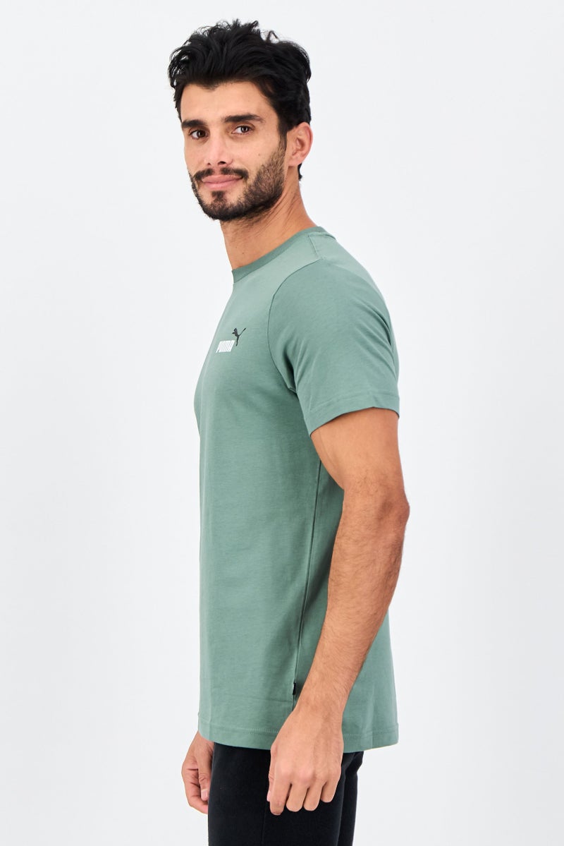 PUMA Men Sportswear Fit Short Sleeve Outdoor T-Shirt, Sage - Image 2