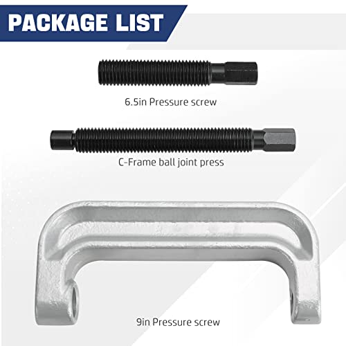 DASBET Large Ball Joint Press | Extended C-Frame Press for U-Joints Removes Ball Joints | Works with Most Toyota, Chevrolet, Dodge Ram, and Ford Pick-Up Trucks - Image 2