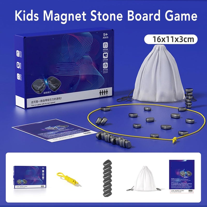 klarako Magnet Stone, Magnetic Stones Educational Magnet Playset Improve Creativity Logic Thinking Interaction Magnetic Stone Board Home Game Office Neat Party Favors Supplies Gift - Image 5