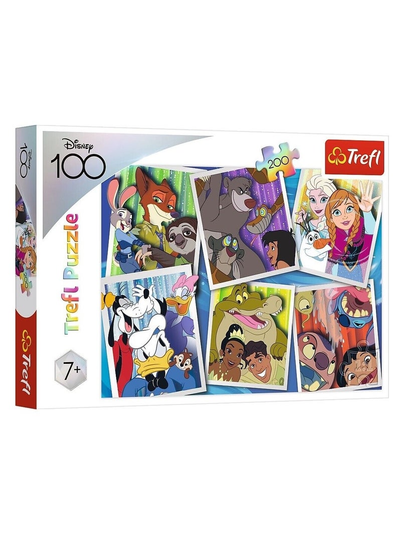 تريفل - بازل أبطال ديزني / ديزني 100 عام 200 قطعة - 13299 - Image 1