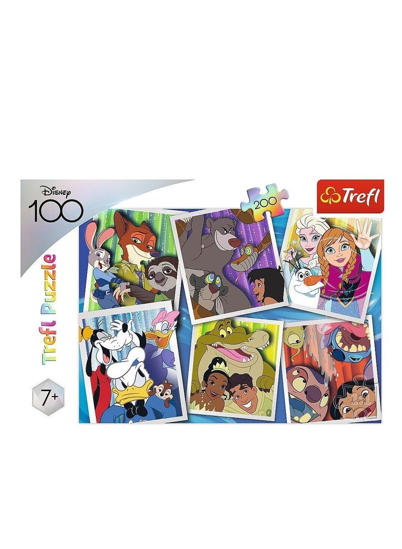 تريفل - بازل أبطال ديزني / ديزني 100 عام 200 قطعة - 13299 - Image 2