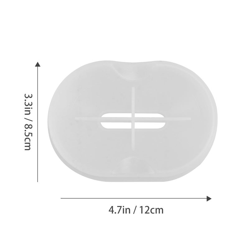 Ellipse Silicone Soap Mold DIY For Handmade Soap Making Travel Home Use - Image 3