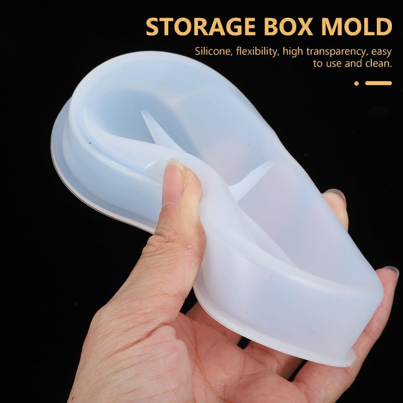 Ellipse Silicone Soap Mold DIY For Handmade Soap Making Travel Home Use - Image 4