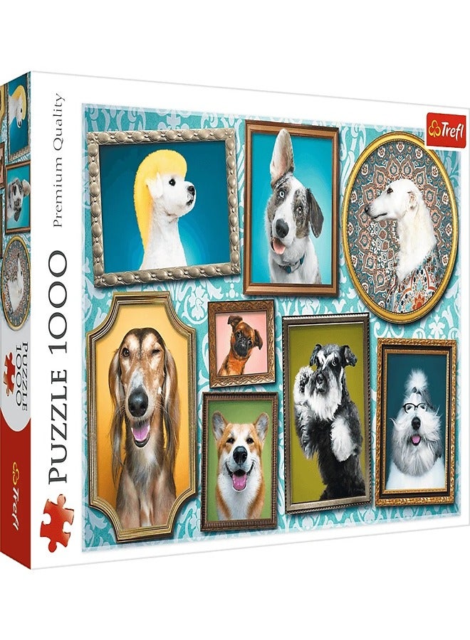 Trefl - Puzzle Dog Gallery - 1000 Pieces  - 10686 - Image 1