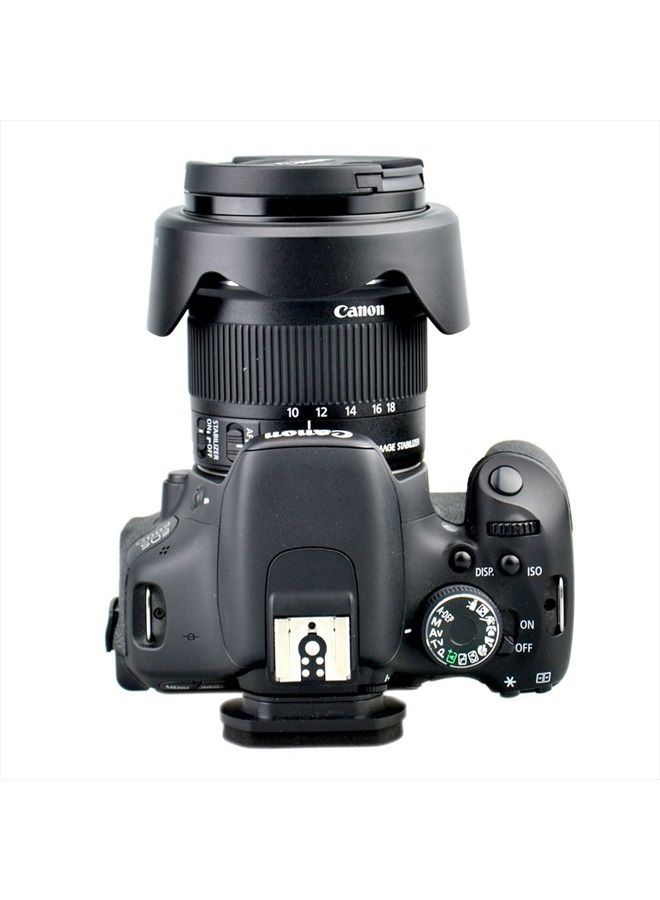 JJC LH-73C Lens Hood Shade for Canon EF-S 10-18mm f/4.5-5.6 is STM Lens Replaces EW-73C (Black) - Image 5