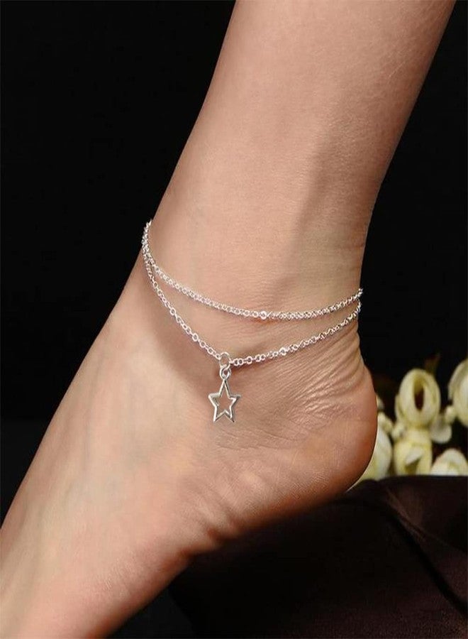 metulip 100Pcs Silver Star Beads Mini Metal Star Beads for Jewelry Making Bracelet Necklace Keychain DIY Supplies - Image 5