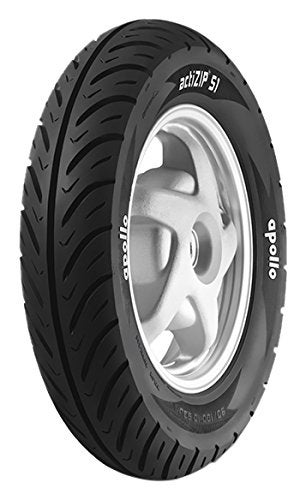 Apollo tyres Actizip S1 90/100-10 Tubeless Bike Tyre, 10 Inches - Image 2