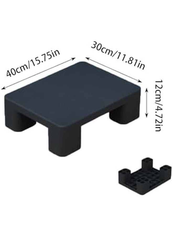 منصة تخزين بلاستيكية متينة مقاومة للماء للاستخدام الداخلي والخارجي مقاس 40 × 48 بوصة - Image 3