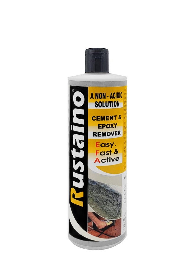 Rustaino Cement Remover, Paint Drops, Epoxy & Adhesive Remover Non Acidic - 500 Ml  - Image 1