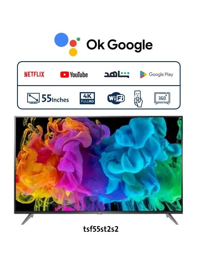 Falcon - 55 inch LED Smart TV, Android operating system, 4K clarity, from  FALCON model ( 2022 ) - Image 1