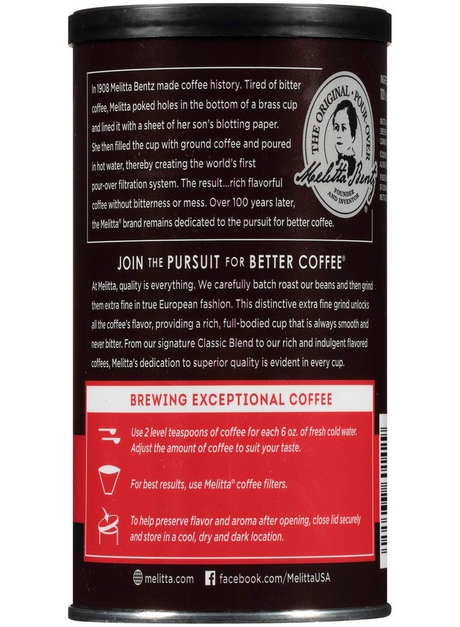 Melitta European Roast Coffee, Extra Dark Roast, Extra Fine Grind, 10.5 Ounce can (Pack of 6) - Image 4