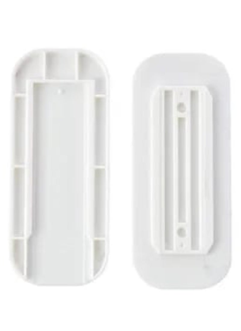 Generic - Plug Holder – Seamless Punch-Free Power Strip Wall Mount Sticker for Sockets – Cord Organizer and Fixer for Home Use (White) - Image 1