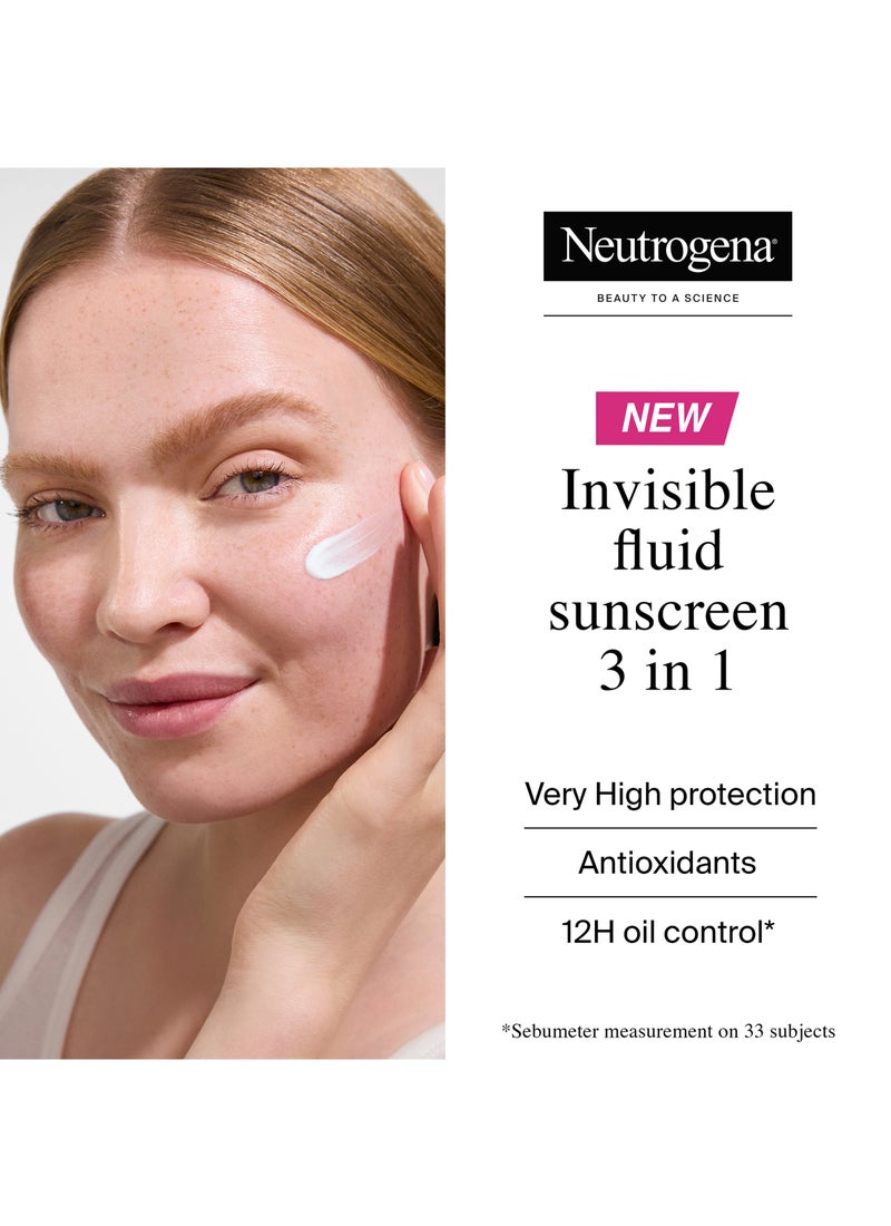 نيوتروجينا لوشن واقي شمس مرطب غير مرئي فائق الشفافية للجسم SPF 50 - Image 2