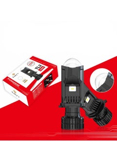 Toby's Toby's New TL3-9005/9006 LED Mini Projector Dual Lens Headlight Bulb, Adjustable Beam (High & Low) with Cooling Temperature 6500K White Light  - Image 1