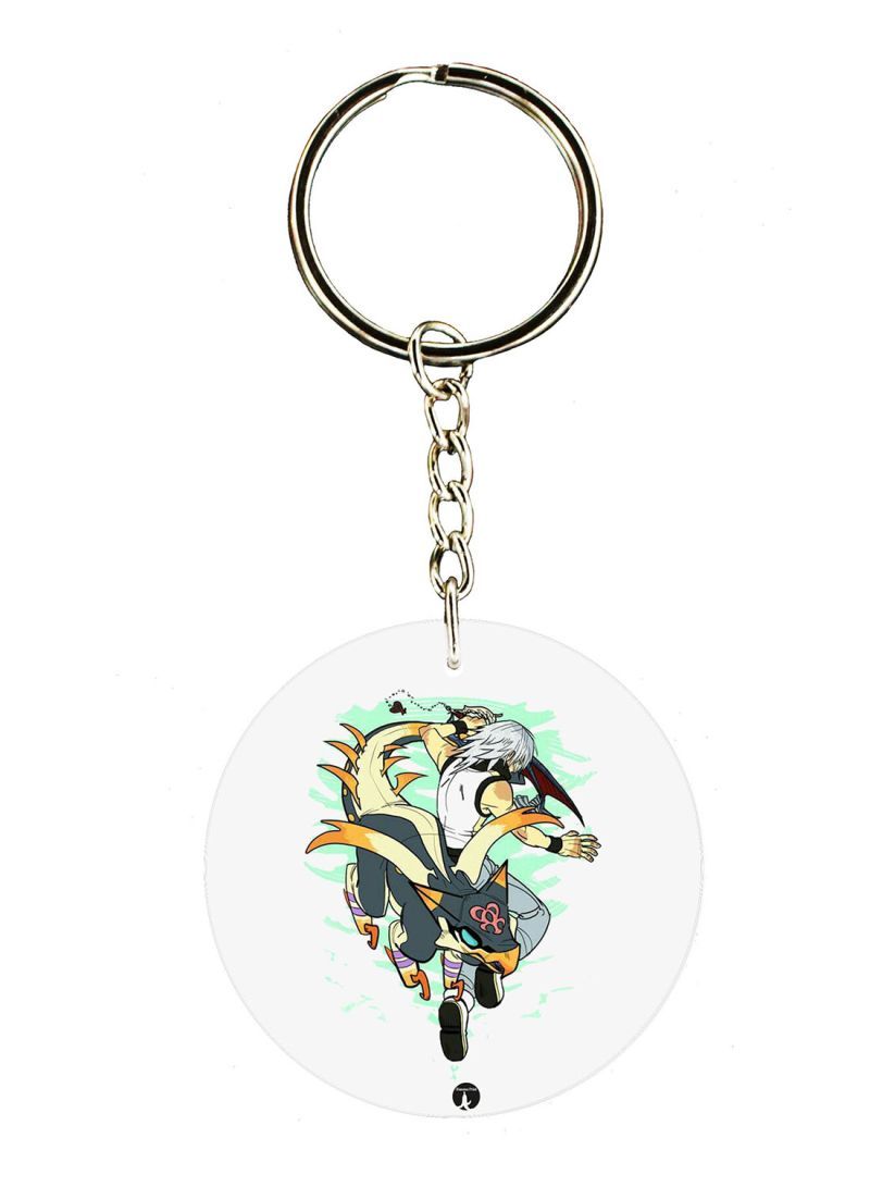 RKN Kingdom Hearts Double Side Printed Keychain