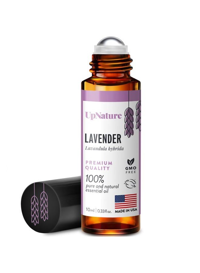 upnature Lavender Essential Oil Pure Roll On - 100% Natural Lavender Oil for Skin - Image 1