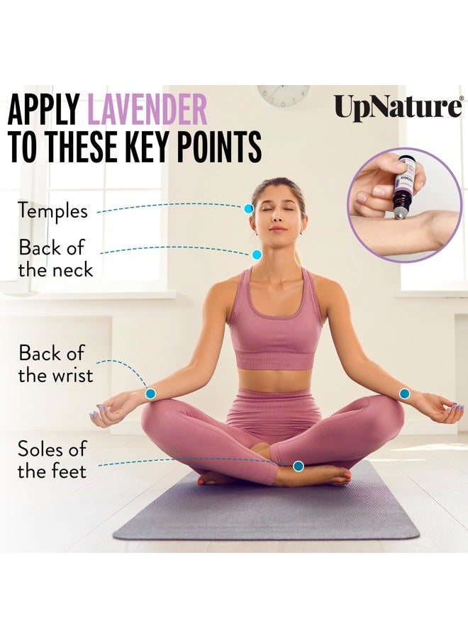 upnature Lavender Essential Oil Pure Roll On - 100% Natural Lavender Oil for Skin - Image 5