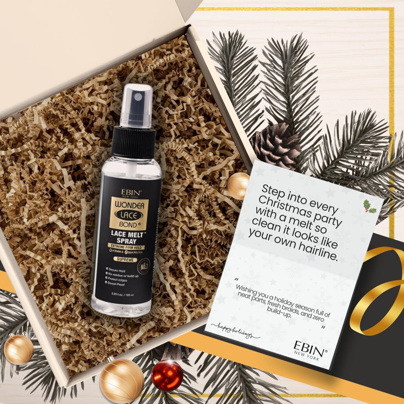 EBIN NEW YORK Wonder Lace Bond Lace Melt Spray - Extreme Firm Hold (Supreme) | Flawless,Natural, and Seamleass finish, No Reside, Long Lasting Formula with Protecting Edges, Perfect for wigs - Image 2