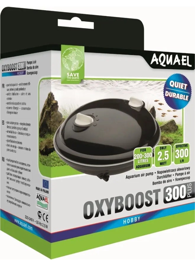 Aquael Oxyboost Aquarium Airpump - 300L/h - Image 5
