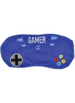 iscream iscream Cheerful Dreamer Satin-Lined Embroidered Fleece Sleep Mask for Kids - Gamer 