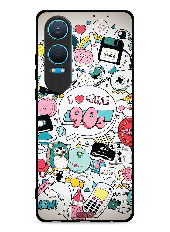 Tolwak OnePlus Nord CE4 Lite 5G Protective Case Cover I Love The 90s  - Image 1