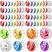 Flahard 96 Pcs Colorful Light up Yo Yo Ball Bulk LED Responsive Ball Auto Return Bearing Balls Yoyo for Kids Beginner Birthday Classroom Bag Fillers Prizes Gifts 8 Colors - Image 2