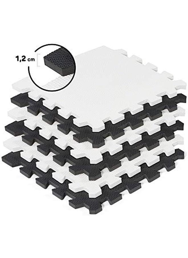 Kinderkraft - Luno Foam Mat Puzzle Black 2.00 Kg Pack Of 1 - Image 1