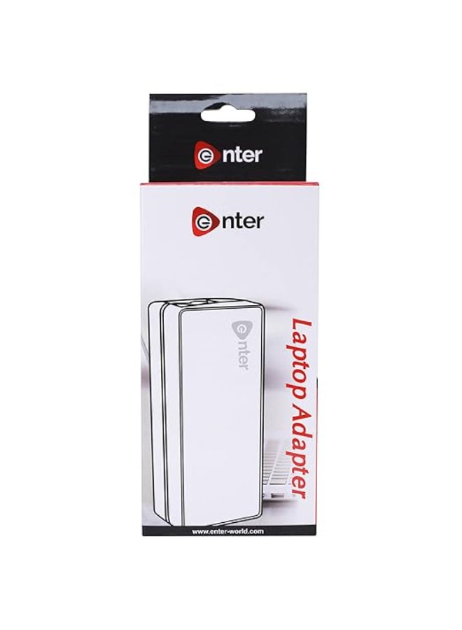 Enter Renewed -  Bis Certified 65W, 19.5V/3.34A, 3 Pin High-Efficiency Ac Laptop Charger/Adapter for Dell Laptops (Without Power Cord), Black - Image 5