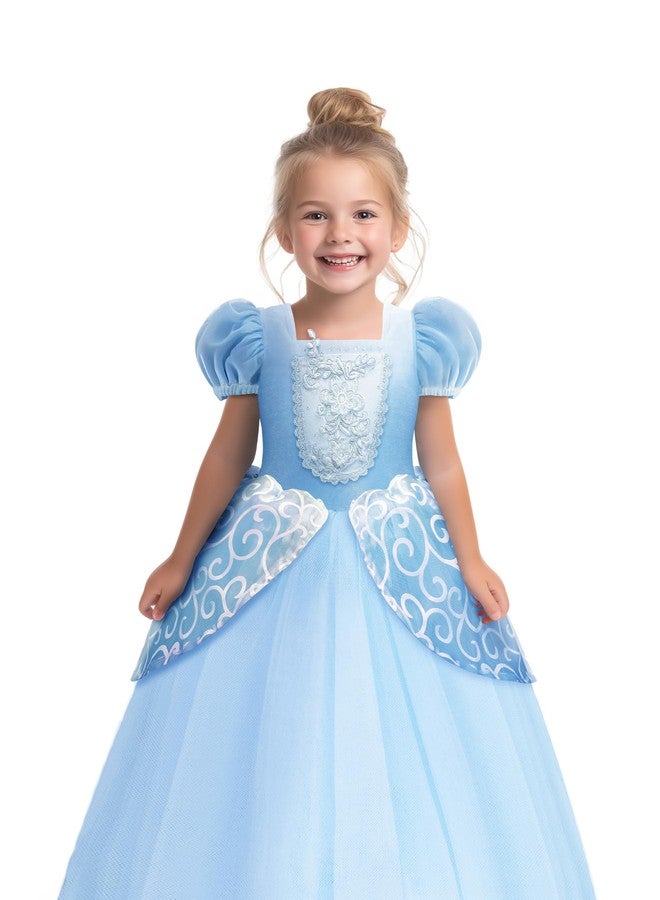 UPORPOR Princess Dress Up Clothes, Princess Costume Syncs with Music, App-Control, RGB Led Light Up Halloween Costume with 4pcs Accessories Gift Set for 3-12 year old girls - Image 3