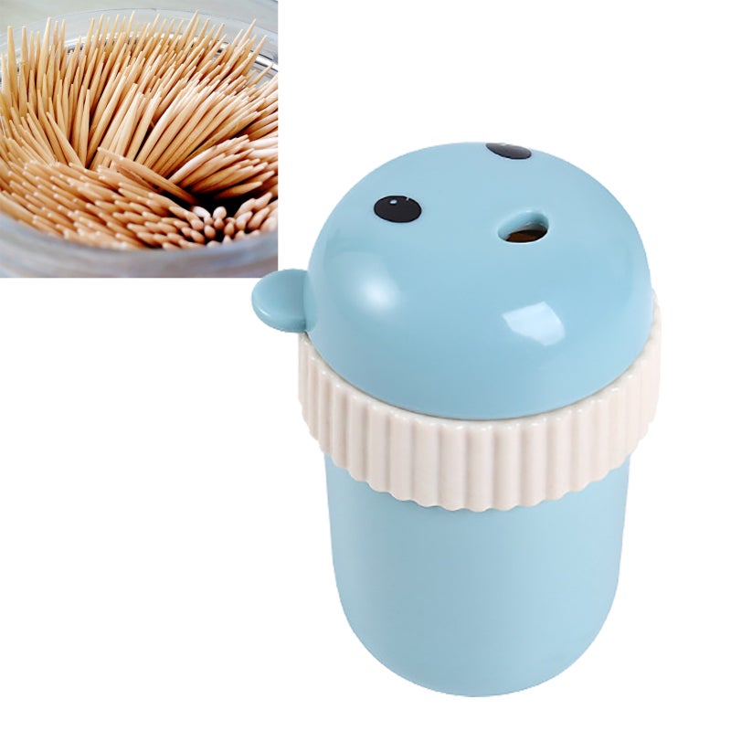 Toothpick Holder Portable Plastic Dispenser With Cute Design - Durable Multifunctional Storage Container For Living Room Hotel Restaurant - Image 2
