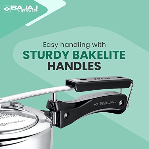 Bajaj Aluminium Inner Lid Pressure Cooker with Induction Base (2 litre, Silver, ISI Certified) PCX 42 - Image 3
