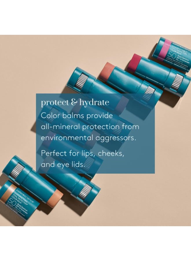 Colorescience Sunforgettable Total Protection Color Balm SPF 50, for Cheeks & Lips | Berry - Image 5
