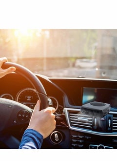 Y&D Portable Car Heater Fan, Plug-in Anti-Fog 150W 12V Fan Windshield Defroster Automobile Warmer Vehicle Demister Fast 2 In 1 Heating Cooling Dryer Auto 360-degree Rotation  - Image 5
