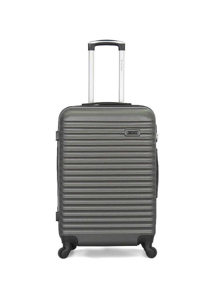 GIORDANO 3-Piece ABS Hardside Spinner Iron Rod Luggage Trolley Set Grey-25/112/3TR-GREY  - Image 2