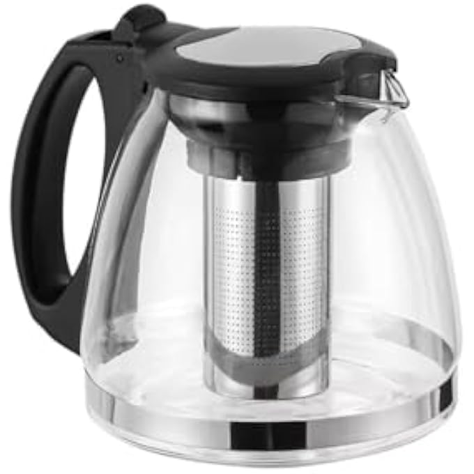 showkah Dual Pot Electric Kettle Cs997  2In1 Glass Tea Maker With 22L Kettle  15L Teapot BuiltIn Tea Strainer Induction Base Led Display Fast Boil BpaFree - Image 5
